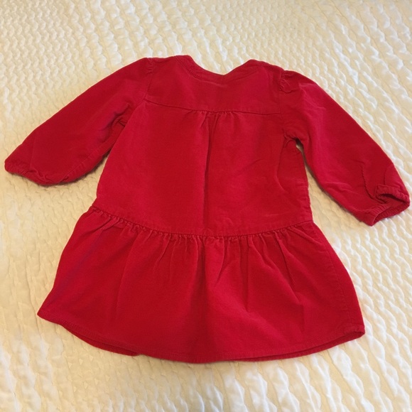 Old Navy Mini-Corduroy Shirt Dress, Sz 6-12Mo Rbig - Picture 6 of 6